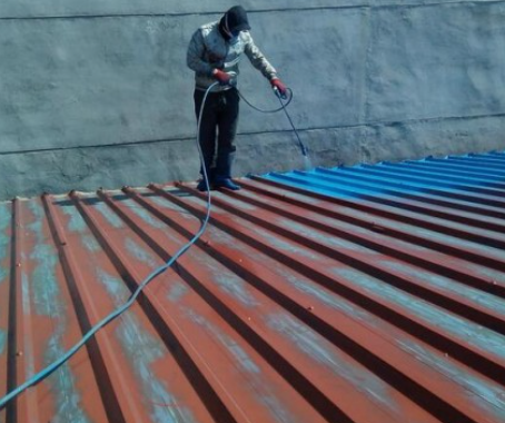 乐至我们是专业的大型桥梁与罐体喷涂施工队